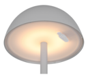 Trio Lighting Trio RICARDO tafellamp | LED | ultiem grijs | Ø 13,5 cm | IP54 | 1x 1,7W | 240 lm | 3000K