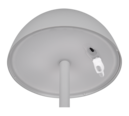 Trio Lighting Trio RICARDO tafellamp | LED | ultiem grijs | Ø 13,5 cm | IP54 | 1x 1,7W | 240 lm | 3000K