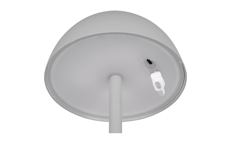 Trio Lighting Trio RICARDO tafellamp | LED | ultiem grijs | Ø 13,5 cm | IP54 | 1x 1,7W | 240 lm | 3000K