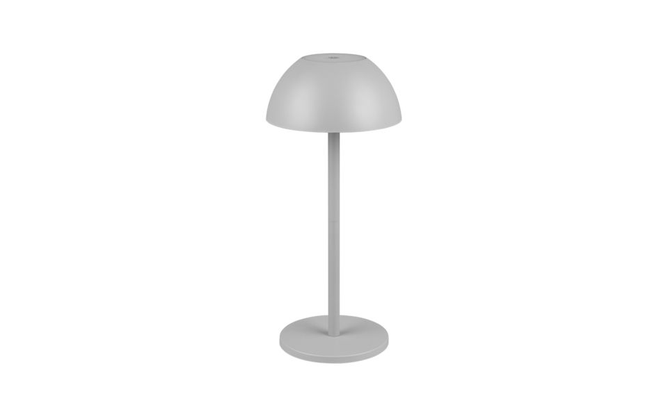 Trio Lighting Trio RICARDO tafellamp | LED | ultiem grijs | Ø 13,5 cm | IP54 | 1x 1,7W | 240 lm | 3000K