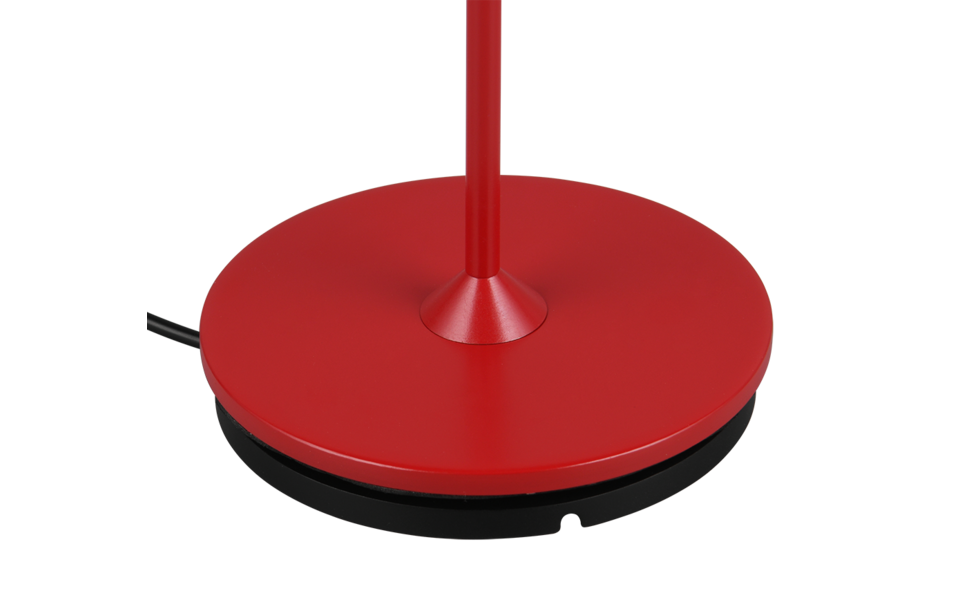 Trio Lighting Trio SUAREZ tafellamp | LED | rood | Ø 13,5 cm | IP44 | 1x 1,5W | 200 lm | 3000K | dimbaar