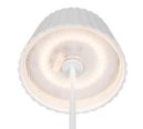 Trio Lighting Trio SUAREZ tafellamp | LED | wit mat | Ø 13,5 cm | IP44 | 1x 1,5W | 200 lm | 3000K | dimbaar