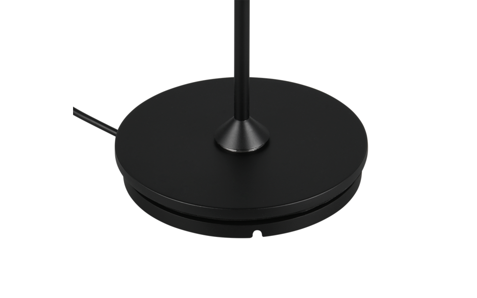 Trio Lighting Trio SUAREZ tafellamp | LED | mat zwart | Ø 13,5 cm | IP44 | 1x 1,5W | 200 lm | 3000K | dimbaar