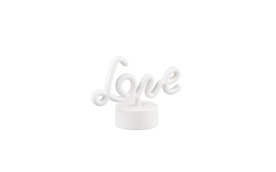 Trio Lighting Trio AMOR tafellamp | LED | wit | 19,5 x 8,5 cm | IP20 | 1x 1W