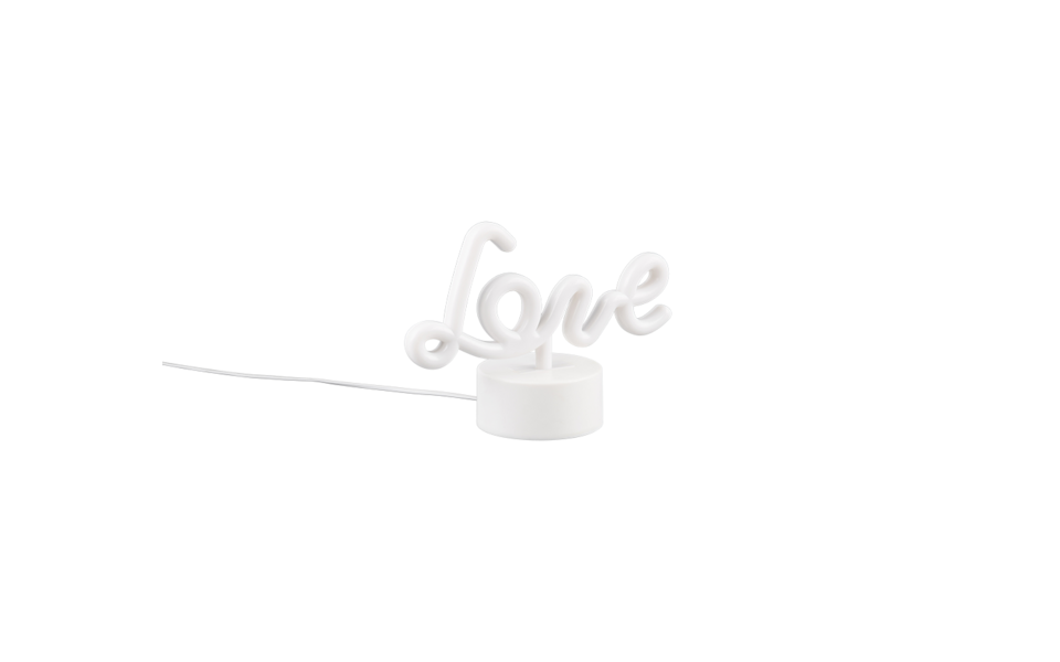 Trio Lighting Trio AMOR LED table lamp | 1x 1W | white | 14 cm