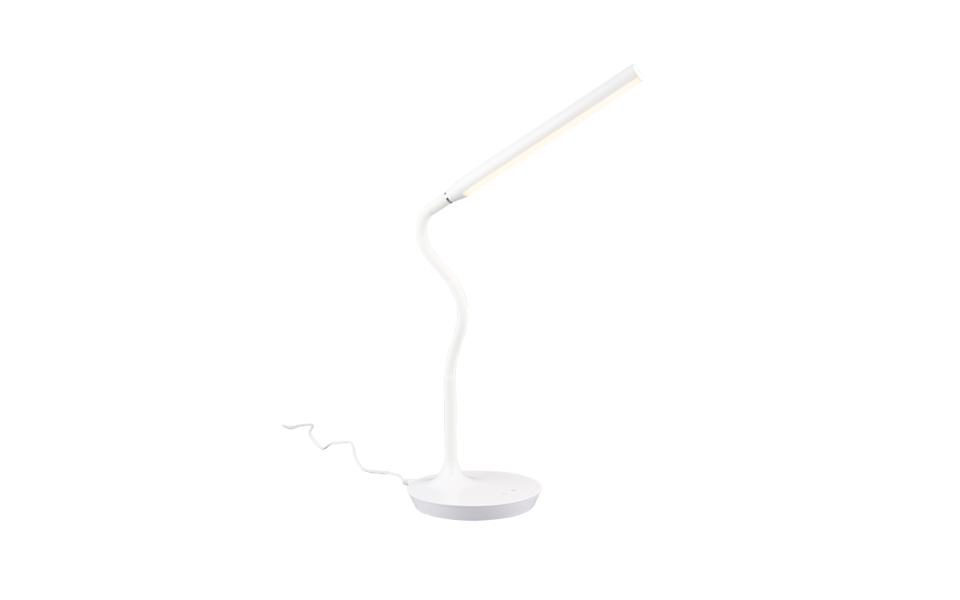 Trio Lighting Trio TORO LED table lamp | 1x 5W 700 lm 5000K | white | Ø 16.4 cm | 38 cm