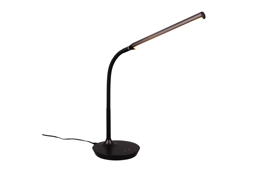 Trio Lighting Trio TORO tafellamp | LED | zwart | Ø 16,4 cm | IP20 | 1x 5W | 700 lm | 3000+4000+5000K Trio Lighting Trio TORO tafellamp | LED | zwart | Ø 16,4 cm | IP20 | 1x 5W | 700 lm | 3000+4000+5000K