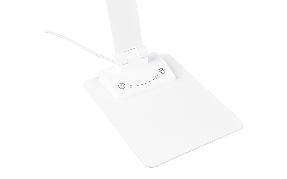 Trio Lighting Trio TRAVIS tafellamp | LED | wit mat | 15,5 x 71,9 cm | IP20 | 1x 6,5W | 650 lm | 3000+5000+6500K | dimbaar Trio Lighting Trio TRAVIS tafellamp | LED | wit mat | 15,5 x 71,9 cm | IP20 | 1x 6,5W | 650 lm | 3000+5000+6500K | dimbaar