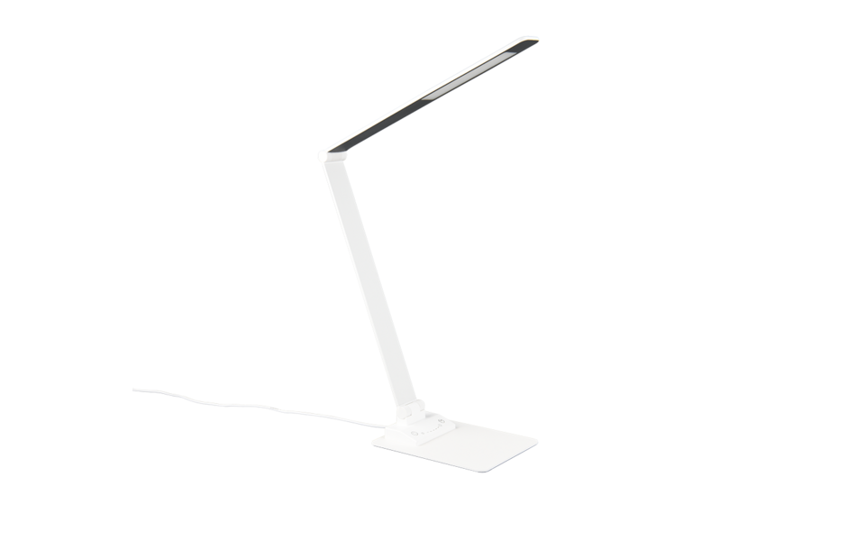 Trio Lighting Trio TRAVIS tafellamp | LED | wit mat | 15,5 x 71,9 cm | IP20 | 1x 6,5W | 650 lm | 3000+5000+6500K | dimbaar Trio Lighting Trio TRAVIS tafellamp | LED | wit mat | 15,5 x 71,9 cm | IP20 | 1x 6,5W | 650 lm | 3000+5000+6500K | dimbaar