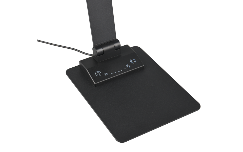 Trio Lighting Trio TRAVIS tafellamp | LED | mat zwart | 15,5 x 71,9 cm | IP20 | 1x 6,5W | 650 lm | 3000+5000+6500K | dimbaar