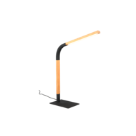 Trio NORRIS tafellamp | LED | mat zwart | 18 x 73,5 cm | IP20