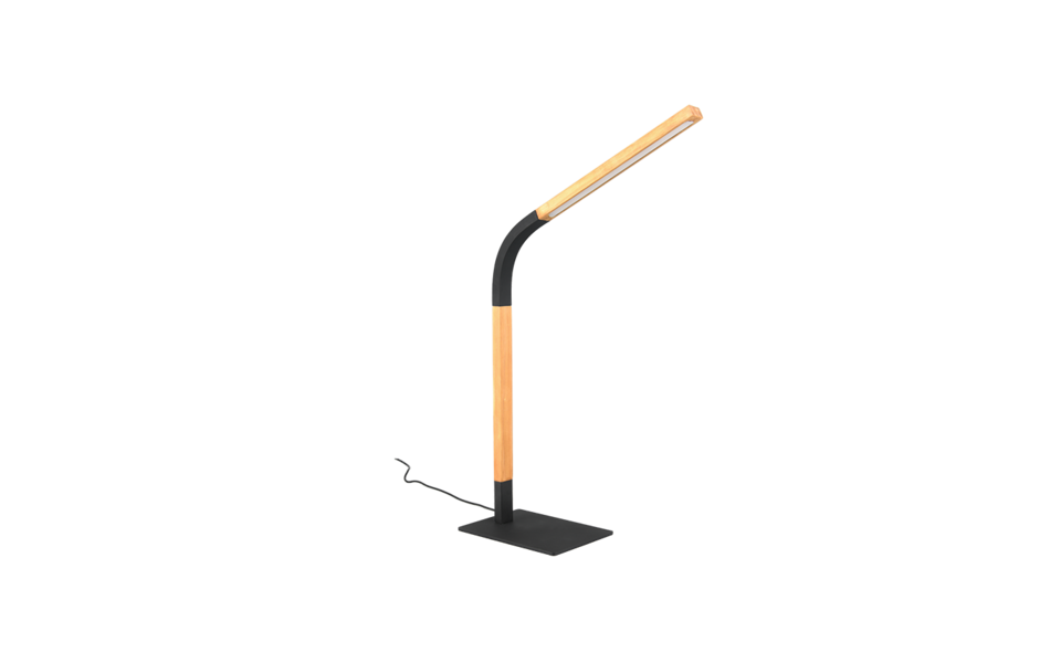 Trio Lighting Trio NORRIS LED table lamp | 1x 7W 600 lm 3000K | black | 42 cm