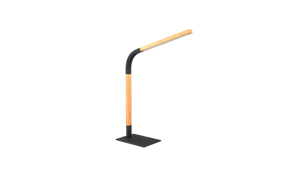 Trio Lighting Trio NORRIS LED table lamp | 1x 7W 600 lm 3000K | black | 42 cm