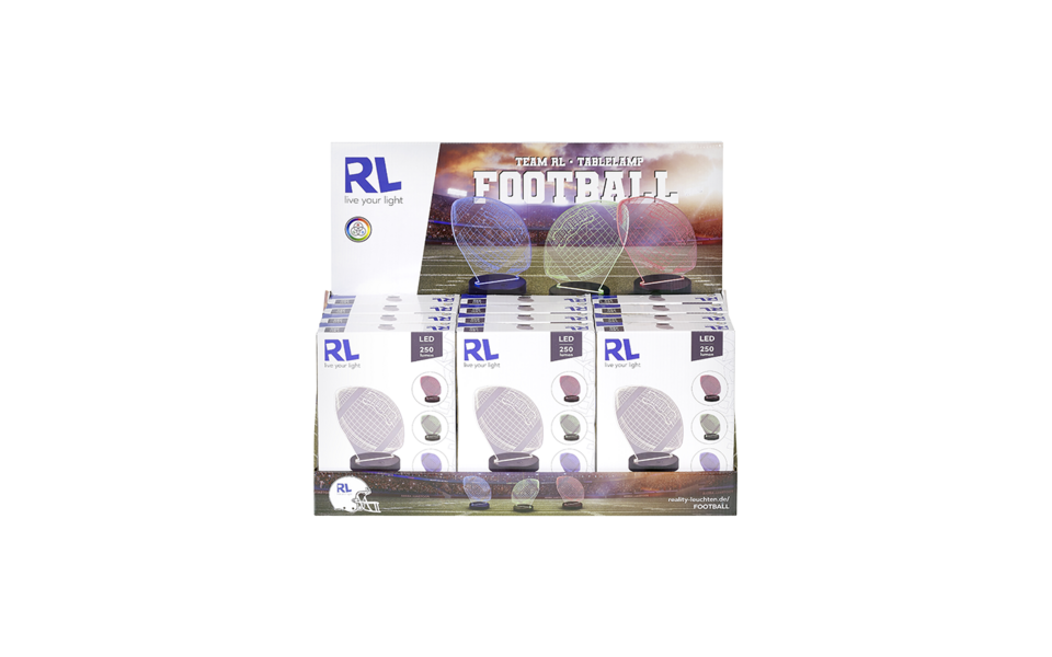Trio Lighting Trio FOOTBALL LED table lamp | 1x 3.2W 250 lm 3000K | black | 21.5 cm Trio Lighting Trio FOOTBALL LED table lamp | 1x 3.2W 250 lm 3000K | black | 21.5 cm