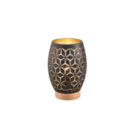 Trio BIDAR table lamp | E27 | black/gold Trio BIDAR table lamp | E27 | black/gold