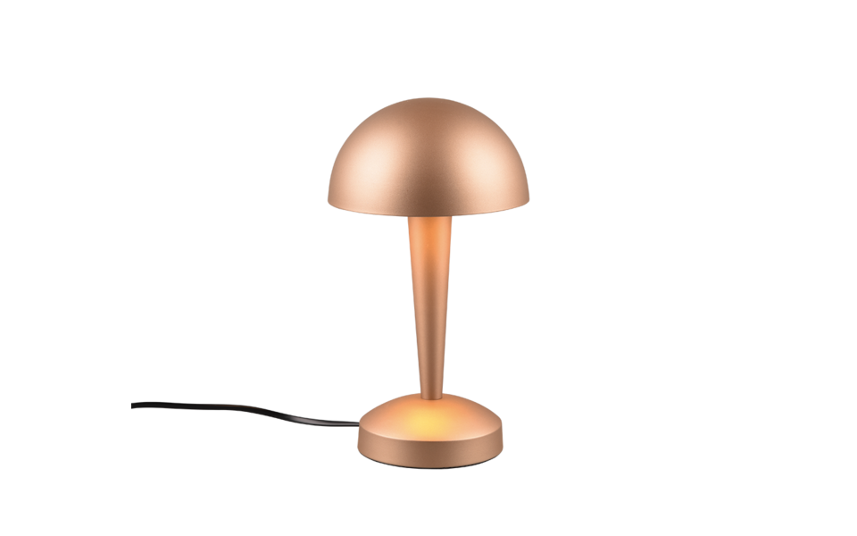 Trio Lighting Trio CANARIA tafellamp | LED | E14 Fitting | koffie | Ø 15 cm | IP20 | 1x 4,9W | 470 lm | 3000K