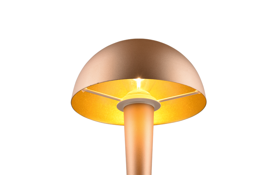 Trio Lighting Trio CANARIA table lamp | 1x E14 max 5W | mocha brown | 26.5 cm