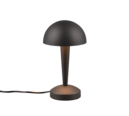 Trio Lighting Trio CANARIA table lamp | 1x E14 max 5W | black with gold | 26.5 cm
