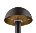 Trio Lighting Trio CANARIA table lamp | 1x E14 max 5W | black with gold | 26.5 cm