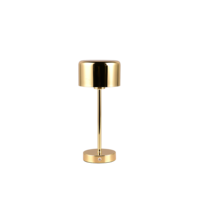 Trio JEFF LED table lamp | brass/nickel | Ø 12.6 cm
