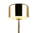 Trio Lighting Trio JEFF tafellamp | LED | gepolijst messing | Ø 12,6 cm | IP20 | 1x 1,5W | 120 lm | 3000K