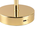 Trio Lighting Trio JEFF LED table lamp | 1x 1.5W 120 lm 3000K | brass with nickel | Ø 12.6 cm | 30 cm