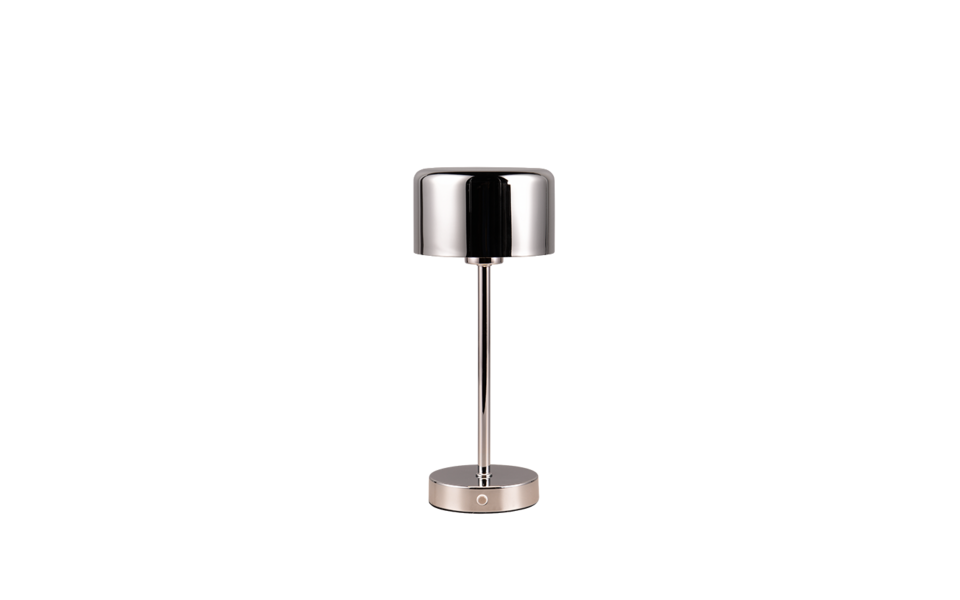 Trio Lighting Trio JEFF LED table lamp | 1x 1.5W 120 lm 3000K | brass with nickel | Ø 12.6 cm | 30 cm
