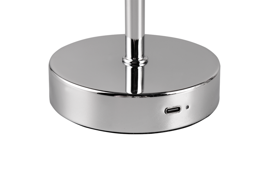Trio Lighting Trio JEFF LED table lamp | 1x 1.5W 120 lm 3000K | brass with nickel | Ø 12.6 cm | 30 cm