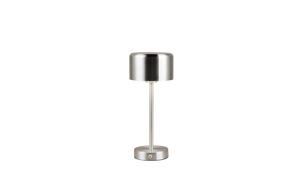 Trio Lighting Trio JEFF tafellamp | LED | nikkel mat | Ø 12,6 cm | IP20 | 1x 1,5W | 120 lm | 3000K