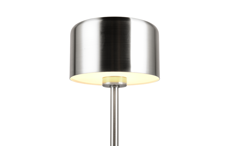 Trio Lighting Trio JEFF LED table lamp | 1x 1.5W 120 lm 3000K | brass with nickel | Ø 12.6 cm | 30 cm