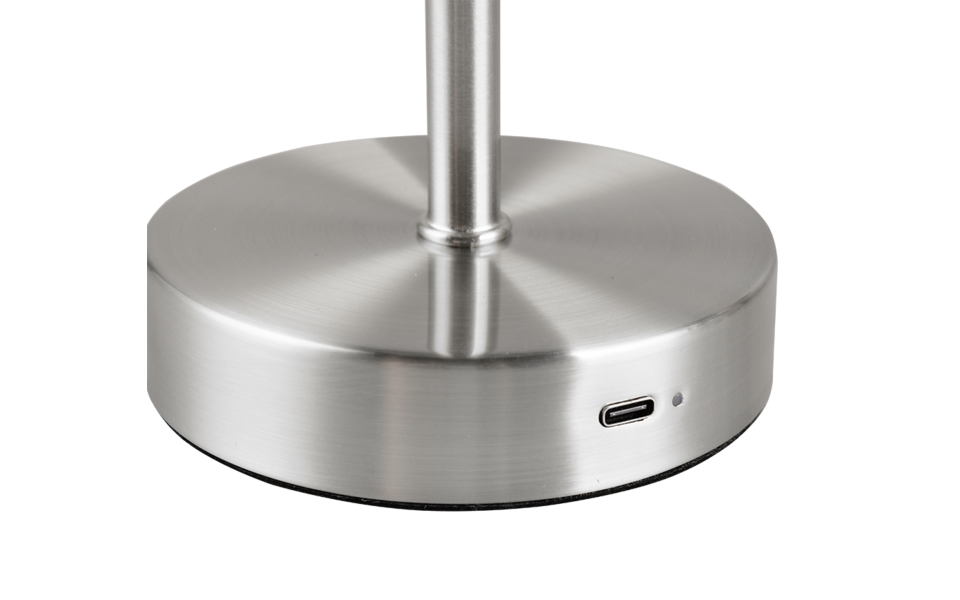 Trio Lighting Trio JEFF LED table lamp | 1x 1.5W 120 lm 3000K | brass with nickel | Ø 12.6 cm | 30 cm