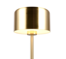 Trio Lighting Trio JEFF LED table lamp | 1x 1.5W 120 lm 3000K | brass with nickel | Ø 12.6 cm | 30 cm