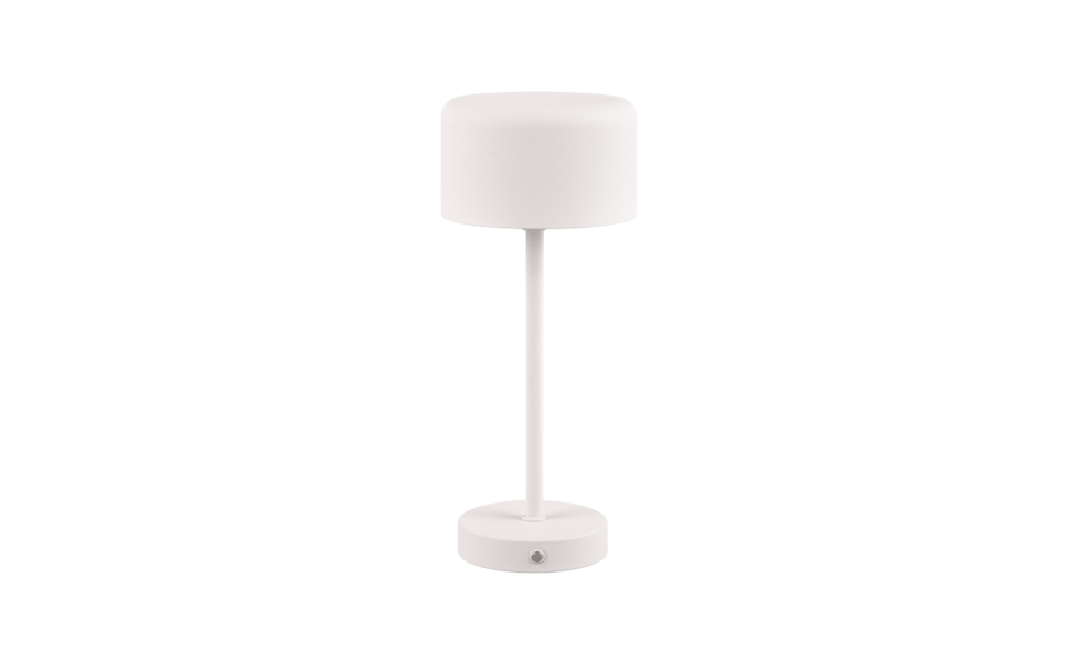 Trio Lighting Trio JEFF tafellamp | LED | wit mat | Ø 12,6 cm | IP20 | 1x 1,5W | 120 lm | 3000K