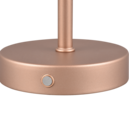 Trio Lighting Trio JEFF tafellamp | LED | koffie | Ø 12,6 cm | IP20 | 1x 1,5W | 120 lm | 3000K