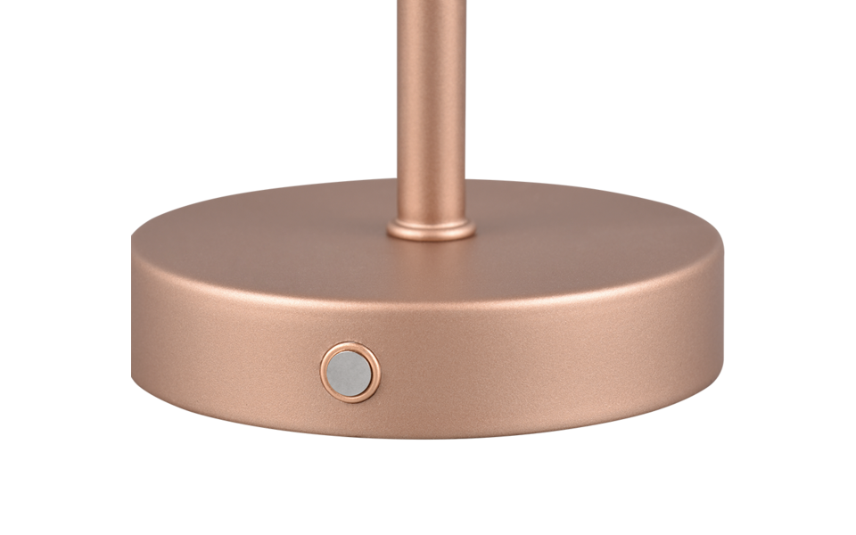 Trio Lighting Trio JEFF tafellamp | LED | koffie | Ø 12,6 cm | IP20 | 1x 1,5W | 120 lm | 3000K