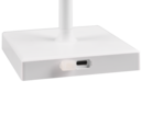 Trio Lighting Trio SANCHEZ tafellamp | LED | wit mat | Ø 13 cm | IP44 | 1x 2,1W | 190 lm | 3000+4000+5000K | dimbaar