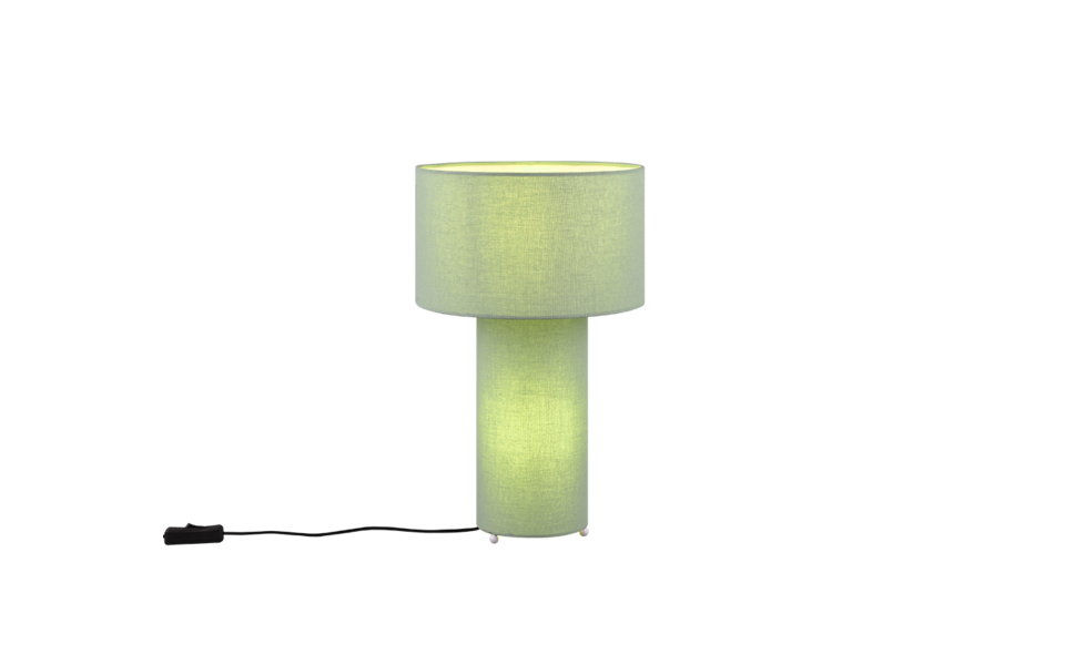 Trio Lighting Trio BALE tafellamp | E27 Fitting | pistaziengrün | Ø 24 cm | IP20 | excl. 2x E27 | max. 10W
