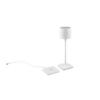 Trio FERNANDEZ LED table lamp | black/chrome | Ø 11 cm | IP54