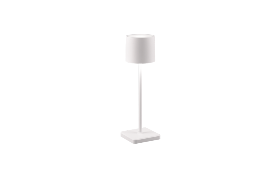 Trio Lighting Trio FERNANDEZ tafellamp | LED | wit mat | 12,5 x 12,5 cm | IP54 | 1x 1,5W | 130 lm | 2700+4000+6000K | dimbaar