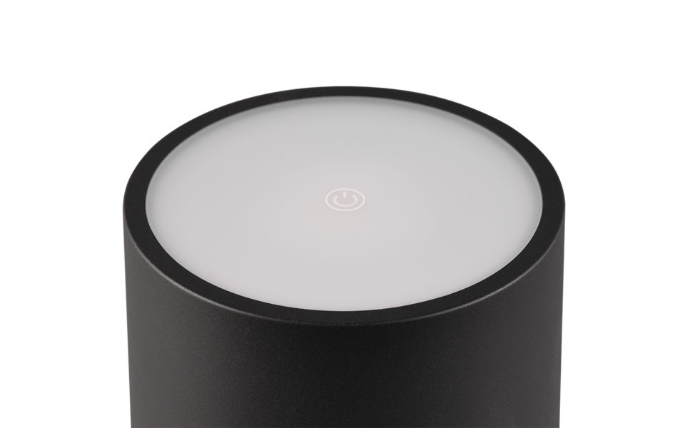 Trio Lighting Trio FERNANDEZ tafellamp | LED | mat zwart | 12,5 x 12,5 cm | IP54 | 1x 1,5W | 130 lm | 2700+4000+6000K | dimbaar Trio Lighting Trio FERNANDEZ tafellamp | LED | mat zwart | 12,5 x 12,5 cm | IP54 | 1x 1,5W | 130 lm | 2700+4000+6000K | dimbaar