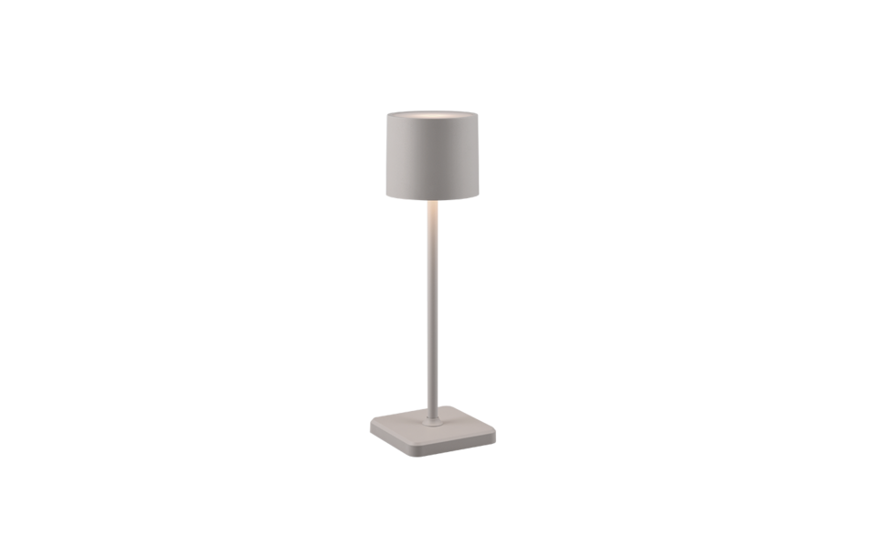 Trio Lighting Trio FERNANDEZ tafellamp | LED | ultiem grijs | 12,5 x 12,5 cm | IP54 | 1x 1,5W | 130 lm | 2700+4000+6000K | dimbaar Trio Lighting Trio FERNANDEZ tafellamp | LED | ultiem grijs | 12,5 x 12,5 cm | IP54 | 1x 1,5W | 130 lm | 2700+4000+6000K | dimbaar