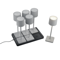 Trio FERNANDEZ LED table lamp | black | IP54 Trio FERNANDEZ LED table lamp | black | IP54