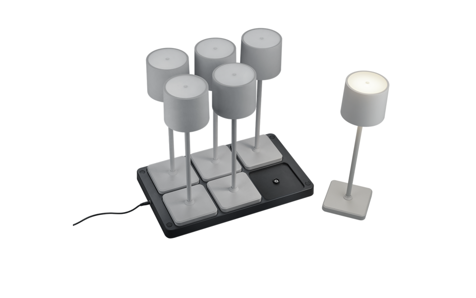 Trio Lighting Trio FERNANDEZ LED table lamp | 6x 1.5W 130 lm 6000K | black | IP54 | 2.7 cm Trio Lighting Trio FERNANDEZ LED table lamp | 6x 1.5W 130 lm 6000K | black | IP54 | 2.7 cm