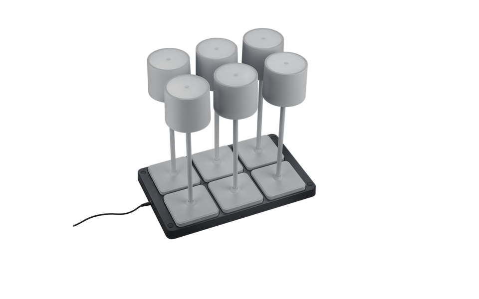 Trio Lighting Trio FERNANDEZ LED table lamp | 6x 1.5W 130 lm 6000K | black | IP54 | 2.7 cm Trio Lighting Trio FERNANDEZ LED table lamp | 6x 1.5W 130 lm 6000K | black | IP54 | 2.7 cm