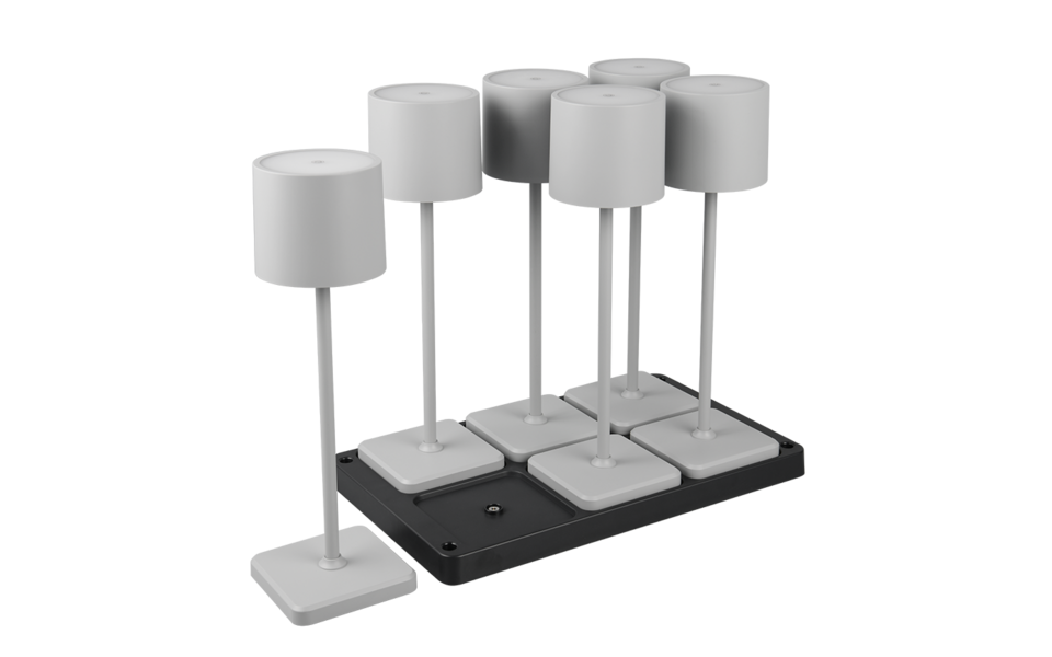 Trio Lighting Trio FERNANDEZ LED table lamp | 6x 1.5W 130 lm 6000K | black | IP54 | 2.7 cm Trio Lighting Trio FERNANDEZ LED table lamp | 6x 1.5W 130 lm 6000K | black | IP54 | 2.7 cm