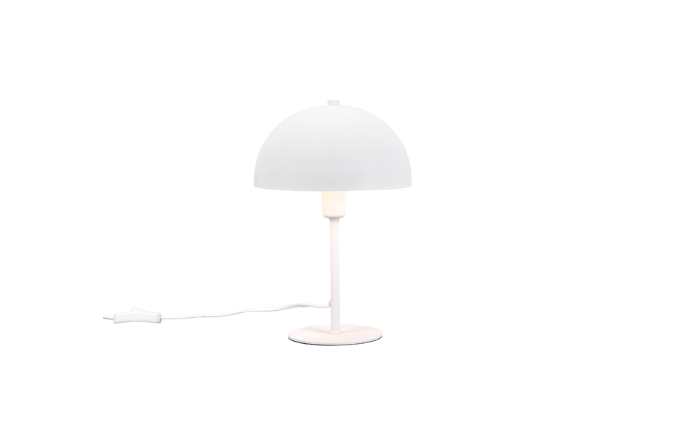 Trio Lighting Trio NOLA tafellamp | E14 Fitting | wit mat | Ø 20 cm | IP20 | excl. 1x E14 | max. 28W Trio Lighting Trio NOLA tafellamp | E14 Fitting | wit mat | Ø 20 cm | IP20 | excl. 1x E14 | max. 28W