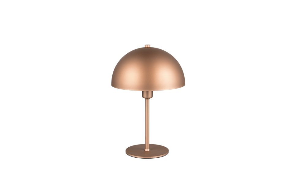 Trio Lighting Trio NOLA table lamp | 1x E14 max 40W | mocha brown | Ø 20 cm | 30.5 cm