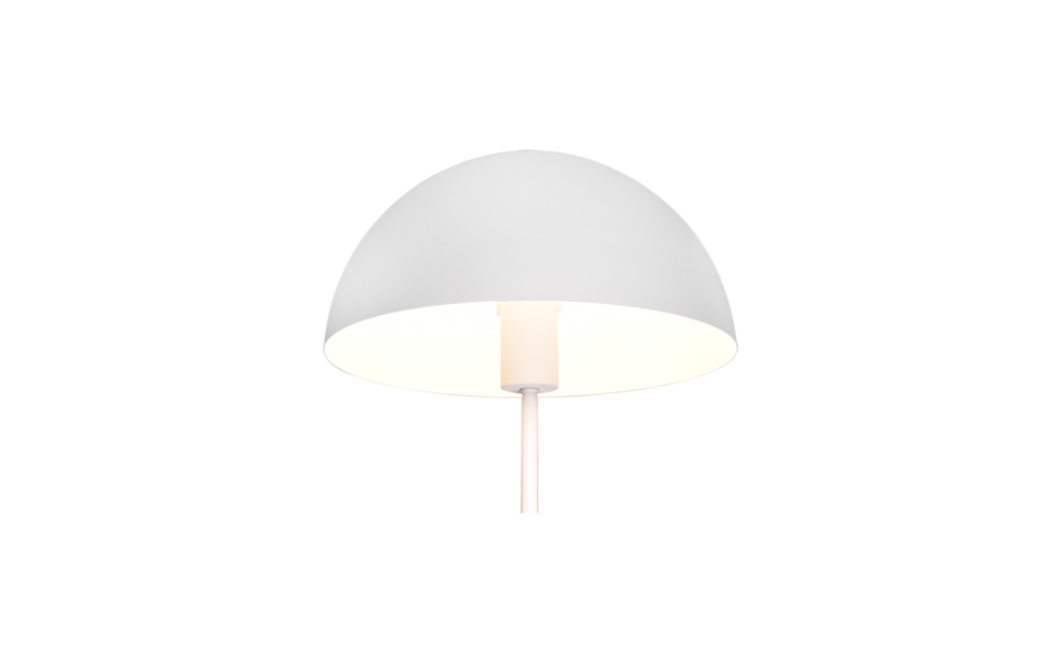 Trio Lighting Trio NOLA tafellamp | E27 Fitting | wit mat met wit | Ø 30 cm | IP20 | excl. 1x E27 | max. 40W Trio Lighting Trio NOLA tafellamp | E27 Fitting | wit mat met wit | Ø 30 cm | IP20 | excl. 1x E27 | max. 40W