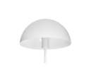 Trio Lighting Trio NOLA tafellamp | E27 Fitting | wit mat met wit | Ø 30 cm | IP20 | excl. 1x E27 | max. 40W