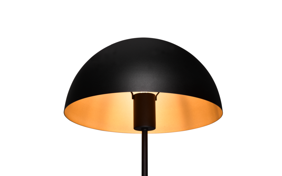 Trio Lighting Trio NOLA table lamp | 1x E27 max 40W | black | Ø 30 cm | 45 cm